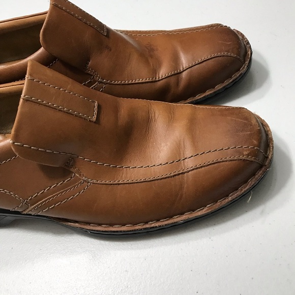 Clarks  Collection Men\'s Tan Leather Slip-On Loafers Size 10M SB-07 main image 7